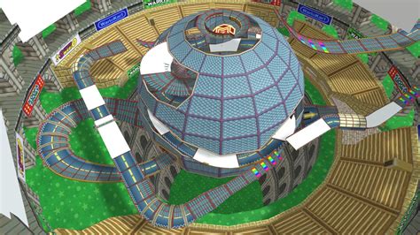 Gcn Wario Colosseum Download Free 3d Model By Calebpointer