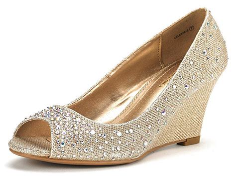 30 Best Gold Wedding Wedges Low Heel High Heel Wedges Sandals