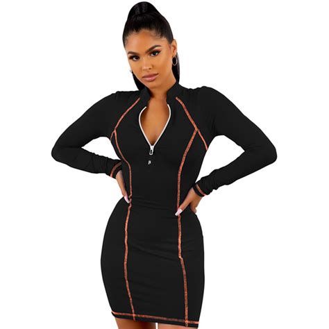 Long Sleeve Sport Dress For Women