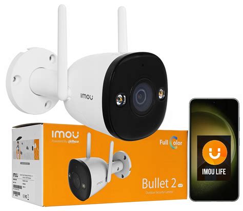 Kamera WIFI Imou Bullet 2 4MP IPC F42FEP 0280B Mikrofon Głośnik