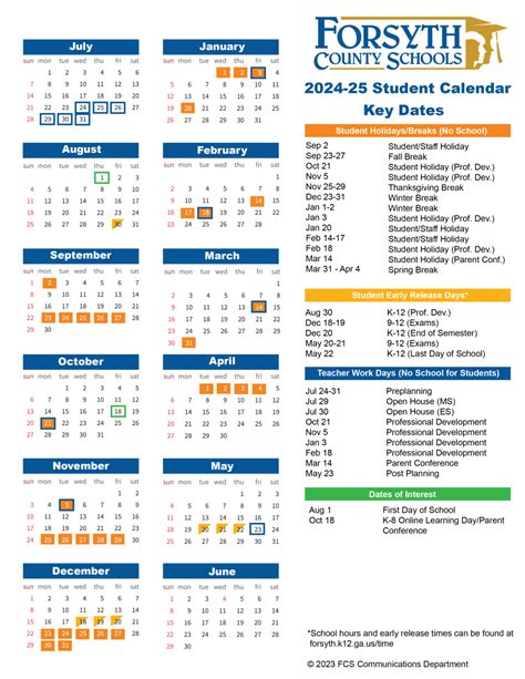 Winston Salem Forsyth County Schools Calendar Pdf Dannie Teodora