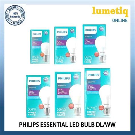 Philips Essential Led Bulb Daylight Warm White Lazada PH