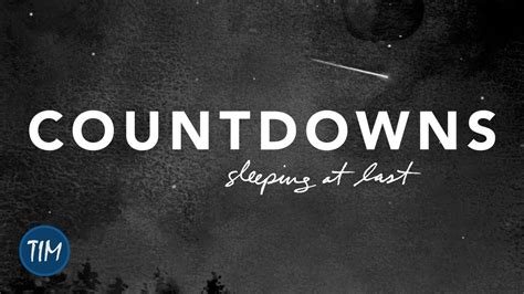 Countdowns Sleeping At Last Youtube