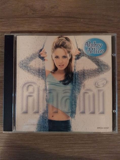 Cd Anahi Baby Blue Original E Raríssimo Item De Música Usado