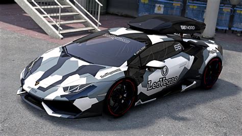 Jon Olsson S Lamborghini Huracan 610 4 DTM Add On Template GTA5