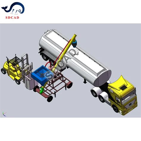 Sdcad Customized Ton H Bulk Bag Unloader System For Bulk Cargo