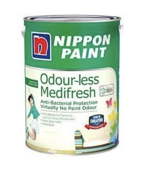 Nippon Paint Odourless Medifresh Pure White Furniture Home Living