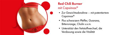 Botanicy Red Chili Burner Im Er Pack Mit Capsimax Capsaicin Aus Roter