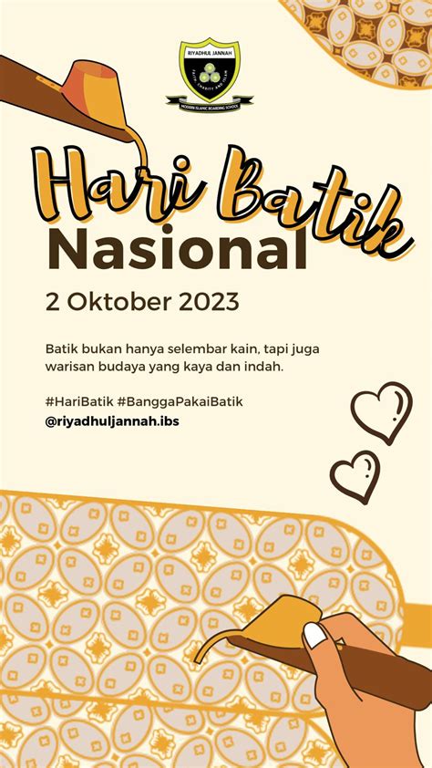 Selamat Hari Batik Nasional Riyadhul Jannah Subang