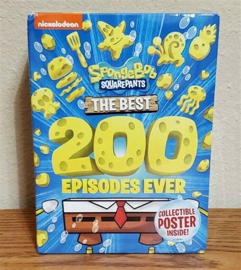 Spongebob Squarepants The Best Episodes Ever Dvd Set For Sale