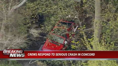 Crews Respond To Serious Crash In Concord Boston News Weather Sports Whdh 7news