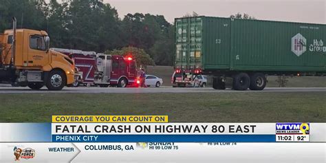 Two Vehicle Crash On Hwy 80 In Phenix City Leaves 3 Dead 1 Seriously