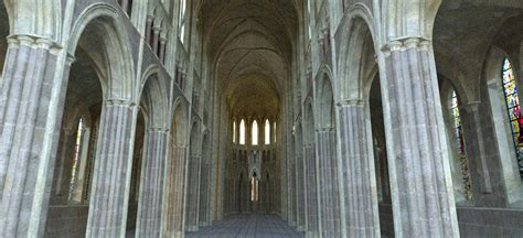 New Cathedral View Down Nave by dazinbane on DeviantArt