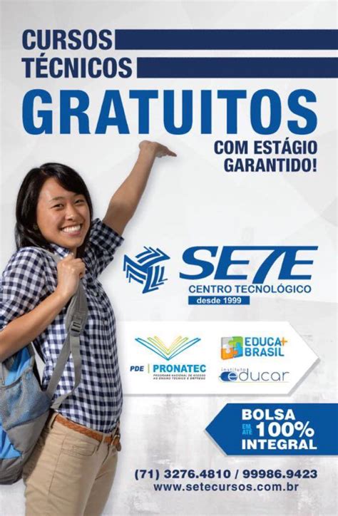 Sete Cursos Centro Tecnológico - Sete Cursos Centro Tecnológico - ATENÇÃO! Abertas as pré-inscrições de ...