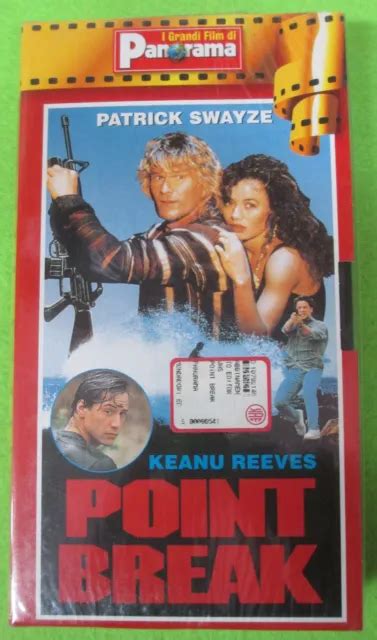 Vhs Film Point Break Keanu Reeves Patrick Swayze Panorama Sigillata