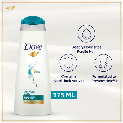 Dove Shampoo Dryness Care 175ml Highfy Pk