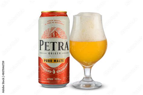 S O Paulo Brazil May Cerveja Petra Origem Puro Malte Ml