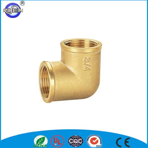 Top Sale Dzr Bsp Npt Thread Hydraulic Brass Half Union Elbow Fitting