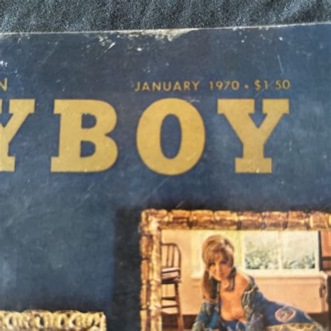 Play Boy Magazine January 1970 Jill Taylor & | Ubuy India
