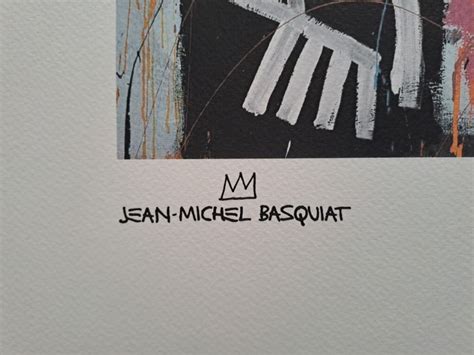 Litografia Dustheads Di Jean Michel Basquiat Firmata CharityStars