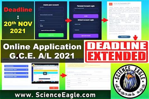 G C E A L Examination Online Application G C E A L