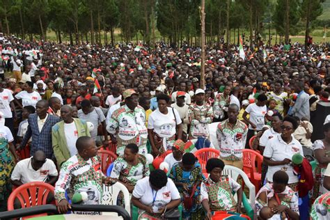 Campagne Elections Me Jour Le Cndd Fdd Tait Makamba Burundi