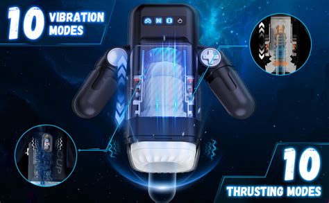 Automatic Male Masturbator Amovibe Male Masturbators Cup With 10 Thrusting And Vibration Modes