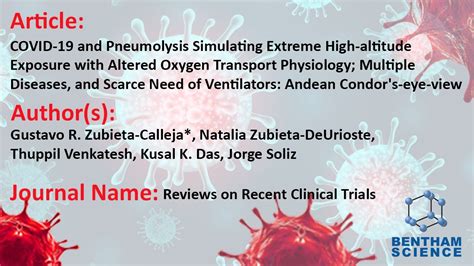 COVID 19 And Pneumolysis Simulating High Altitude Exposure With Altered