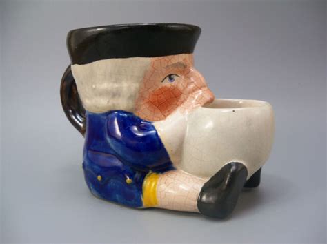 Vintage Staffordshire Lord Nelson Toby Jug Shaving Scuttle Mug EBay