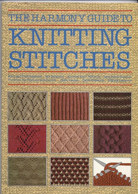 The Harmony Guide To Knitting Stitches