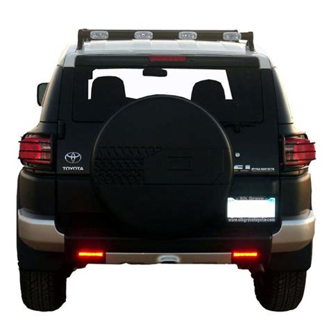 FJ Cruiser Rear Light Bar, W/ Roof Rack 07-2013