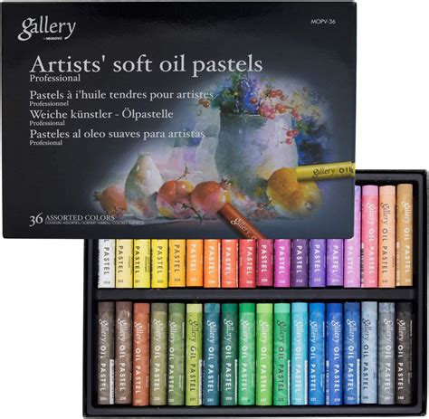 Mungyo Gallery Soft Oil Pastels Set Of 36 Assorted Colors MOPV 36