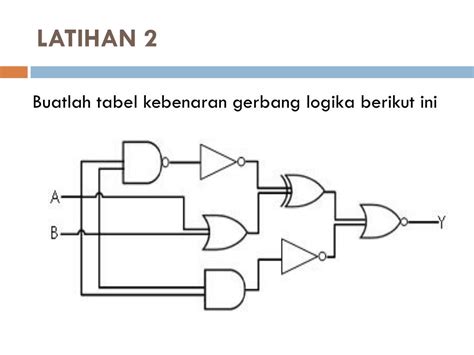 Contoh Soal Gerbang Logika Dasar