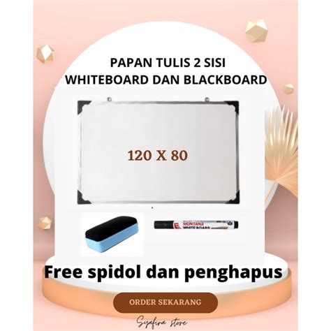 Jual Papan Tulis Spidol Dan Kapur Whiteboard Blackboard Ukuran