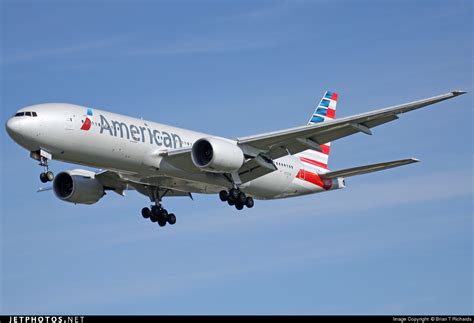 N An Boeing Er American Airlines Brian T Richards