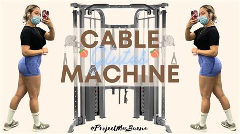 Cable Machine Only Glute Workout Youtube