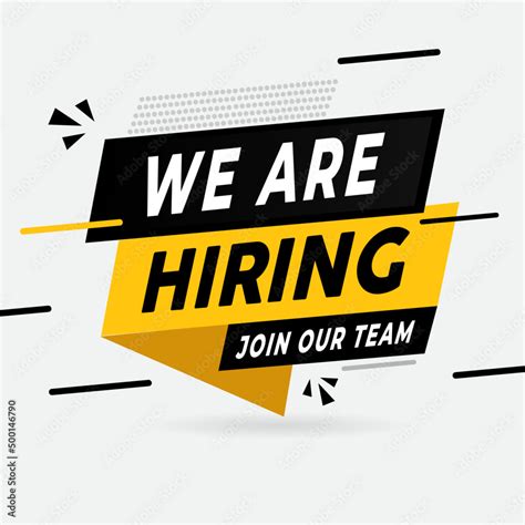 modern design    hiring vector job vacancy design background