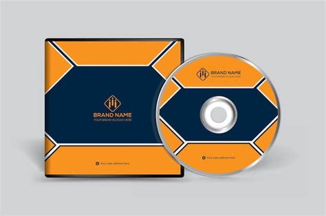 Premium Vector | Creative design cd cover design