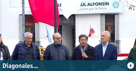 Axel Kicillof Inauguró El Ateneo Radical Raúl Alfonsín Y Generó El Repudio De La Ucr