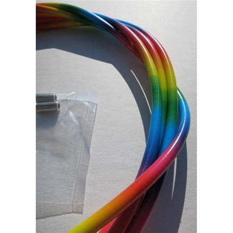 Gaine De Cable Velo Couleur Arc En Ciel