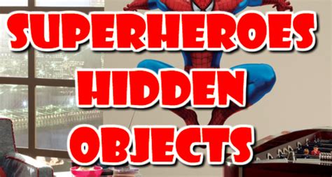 Superheroes Hidden Objects - Play Online on Flash Museum 🕹️