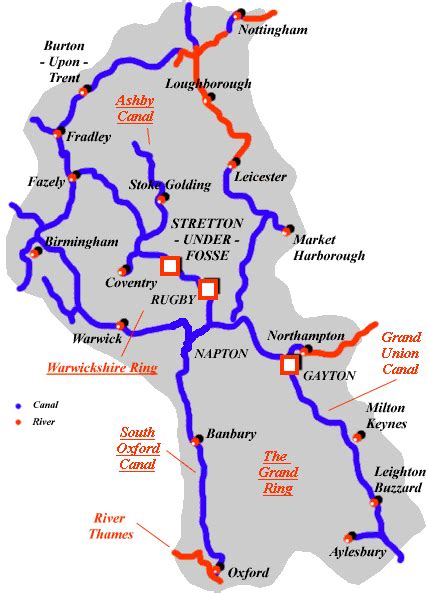 √ Canal Map For Wide Beam Boats