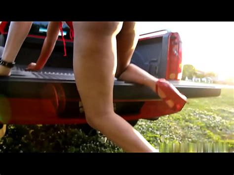 Ebony Beauty Jayla Foxx Fucks Herself With A Bright Red Dildo In A