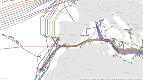 As Es El Mapa De Todos Los Cables Submarinos Que Le Dan Forma A Internet