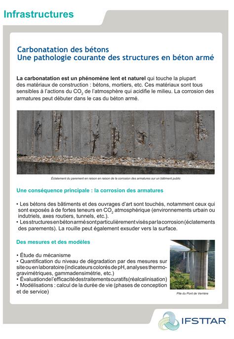 PDF Infrastructures Ifsttar Une Pathologie Courante Des