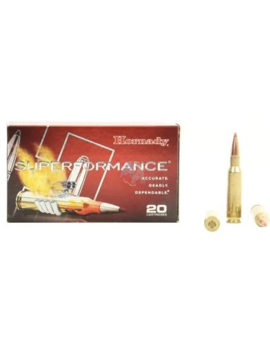 Munition Hornady Rem Mag Superformance Gr Sst Bte De Boite De