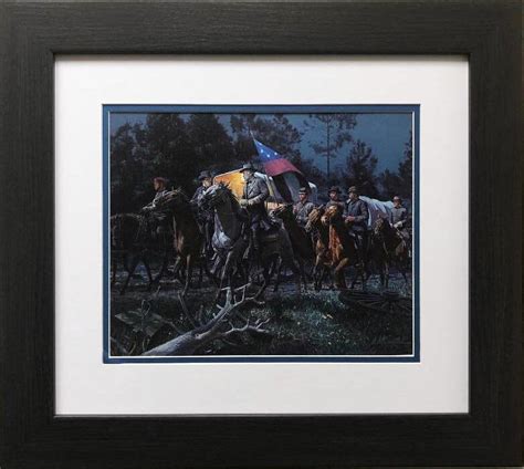 Mort Kunstler Lee Takes Command New Custom Framed Civil War Art