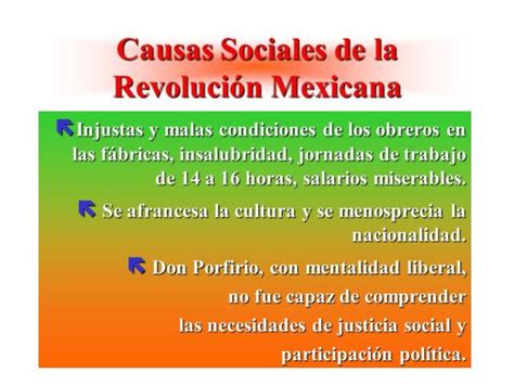 Mapa Conceptual De La Revolucion Mexicana Causas Y Consecuencias Ilsi Images