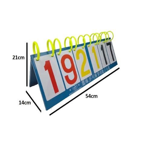 Placar Contador De Pontos Dobr Vel De Mesa Digitos Triplo