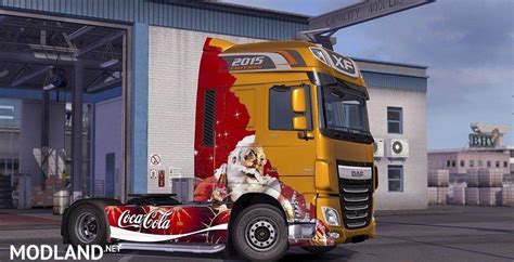 Daf Xf Euro Xmas Coca Cola Edition Skin Ets